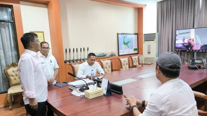 Rusdy-Mastura-ikut-pelantikan-virtual-di-Palu
